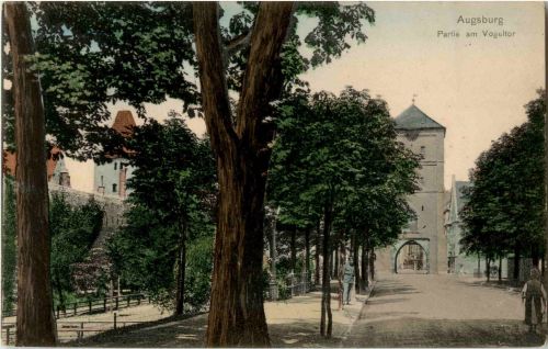 Augsburg - Partie am Volgeltor