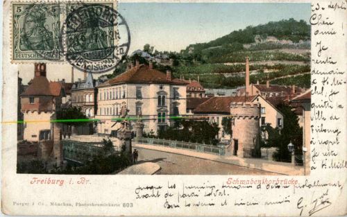 Freiburg - Schwabenthorbrücke