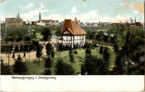 Gelsenkirchen vom Stadtgarten