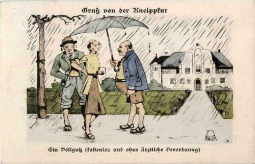 Gruss von der Kneippkur