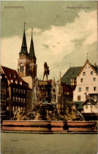 Nürnberg - Neptunbrunnen