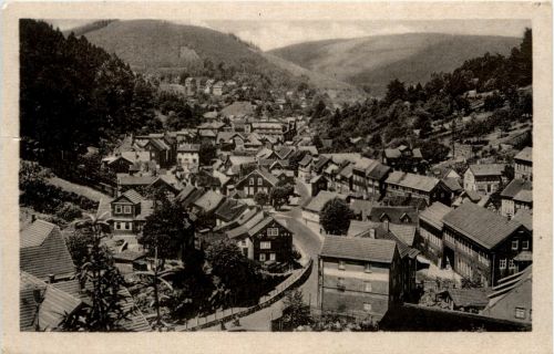 Ruhla/Thür.Wald - Blick vom mährainstein