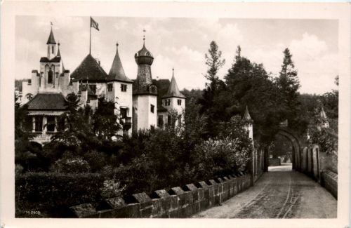 Neustadt-Orla - Erholungsheim der Friedrich-Schiller-Universität im Schloss Fröhliche Wiederkunft