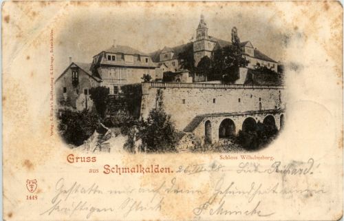 Schmalkalden/Thür. - Schloss Wilhelmsburg