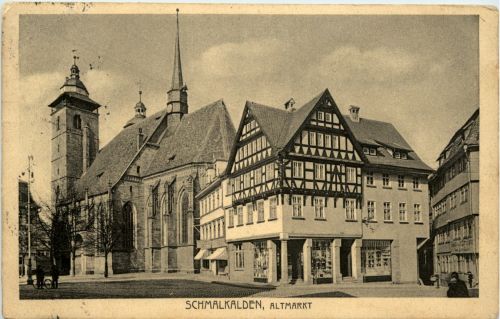 Schmalkalden/Thür. - Altmarkt