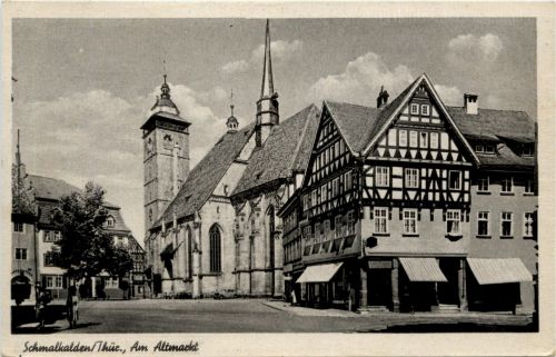 Schmalkalden/Thür. - Am Altmarkt