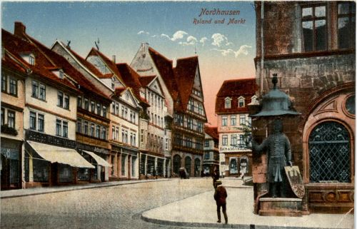 Nordhausen - Roland und Markt
