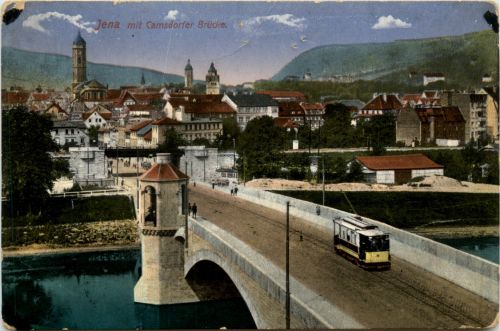 Jena - mit Camsdorfer Brücke