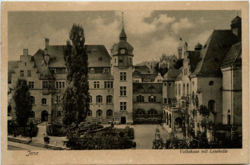 Jena - Volkshaus mit Lesehalle