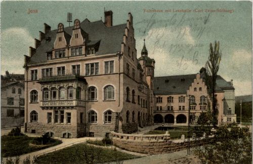 Jena - Volkshaus mit Lesehalle