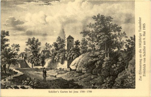 Jena - Schillers Garten bei Jena 1789-1799