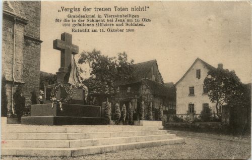 Jena - Grabdenkmal in Vierzehnheiligen