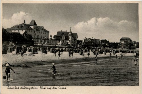 Kühlungsborn/Meckl. - Blick auf den Strand