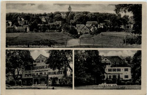 Sommerfrische Hummelshain/Thür. - div.Bilder