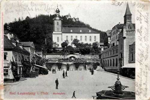 Bad Leuchtenburg i. Thür. - Marktplatz