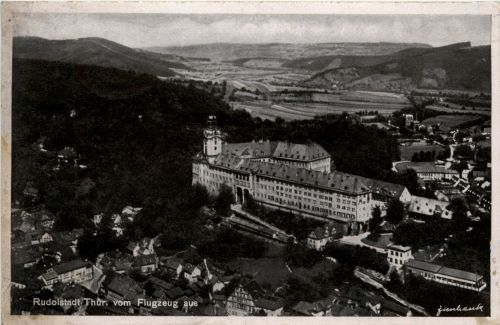 Rudolstadt/Thür. - Vom Flugzeug aus