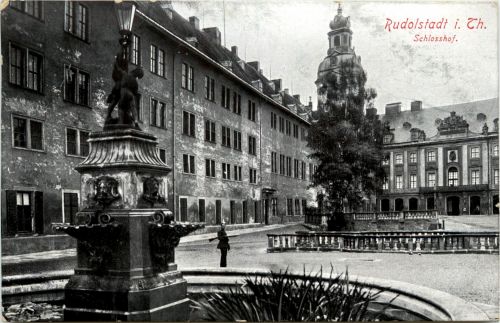Rudolstadt - Schlosshof