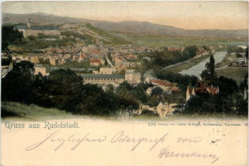 Rudolstadt/Thür. - Gruss aus Rudlostadt