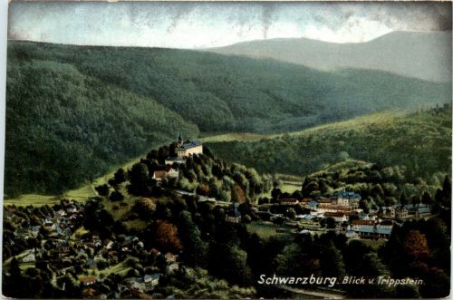 Schwarzburg/Thür. - Blick v. Trippstein