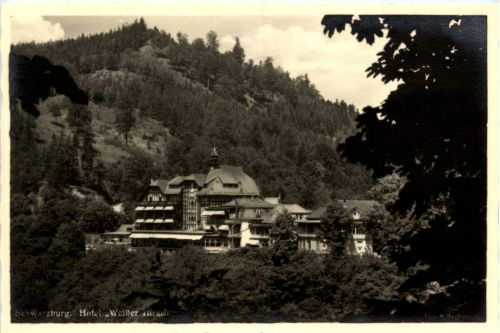 Schwarzburg/Thür. - Hotel weisser Hirsch