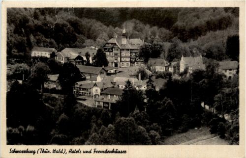 Schwarzburg/Thür.Wald - Hotels- und Fremdenhäuser