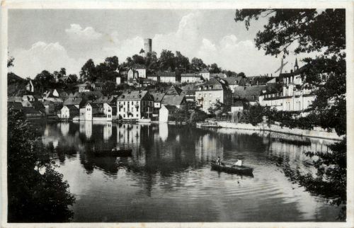 Lobenstein/Thür. - Blick von der Inselbrücke