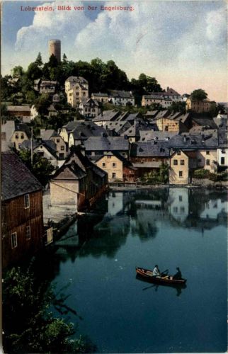 Lobenstein/Thür. - Blick von der Engelsburg
