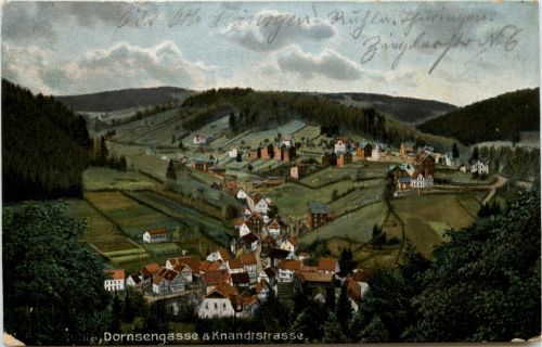 Ruhla/Thür. - Dornsengasse u. Knandtstrasse