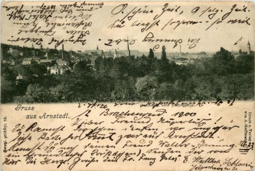Arnstadt/Thür. - Gruss aus Arnstadt
