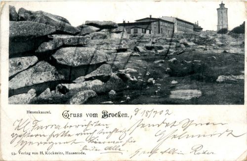 Brocken, Harz - Hexenkanzel