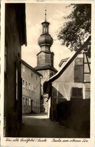 Saalfeld/Saale - Partie am oberen Tor