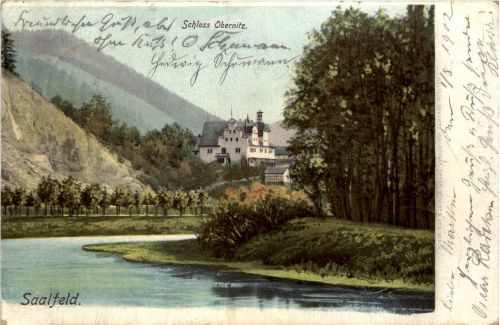 Saalfeld/Saale - Schloss Obernitz