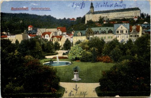 Rudolstadt/Thür. - Bahnhofsplatz
