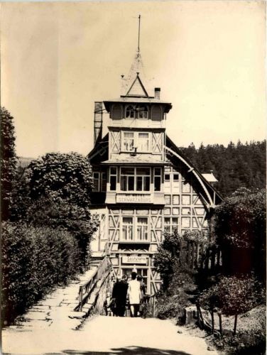 Saalfeld/Saale - Schwarzburg - HO Hotel Schwarzaburg