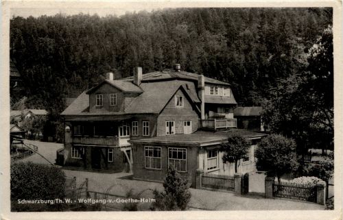 Saalfeld/Saale - Schwarzburg - Wolfgang - v.-Goethe-Heim