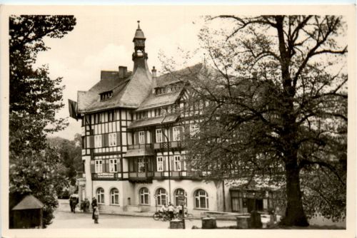 Saalfeld/Saale - Schwarzburg - Reichsbahn-Erholungsheim Ernst Thälmann