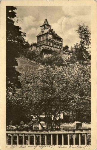 Saalfeld/Saale - Schwarzburg - HO Gaststätte Schwarzaburg