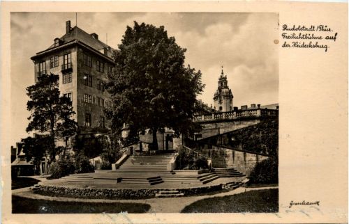 Rudolstadt/Thür - Freilichtbühne auf der Heidecksburg