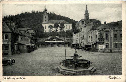 Leutenberg/Thür. - Marktplatz