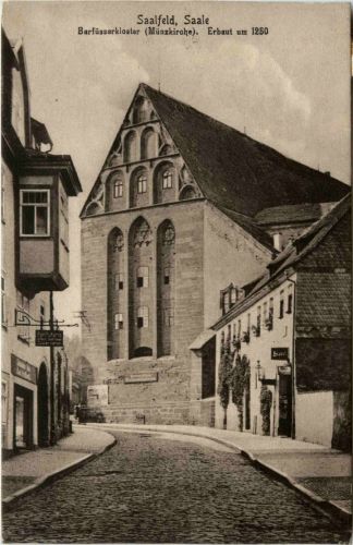 Saalfeld/Saale - Barfüsserkloster - Münzkirche