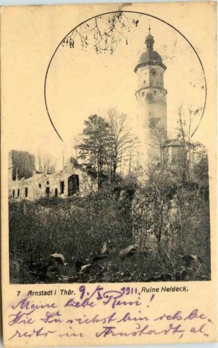 Arnstadt/Thür. - Ruine Neldeck
