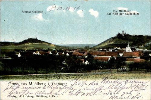 Mühlberg/Thür. - Schloss Gleichen, Die Mühlburg