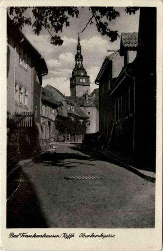 Bad Frankenhausen/Kyffh. - Oberkirchgasse