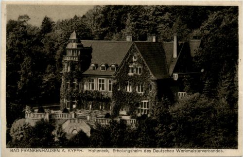 Solbad Frankenhausen/Kyffh. - Hoheneck, Erholungsheim des deutschen Werkmeisterverbandes