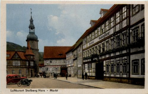 Stolberg/Harz . Markt