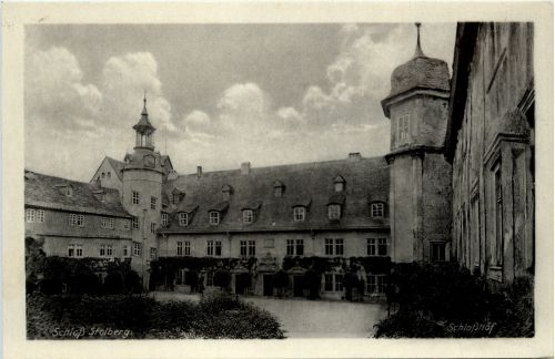 Stolberg/Harz . Schlosshof