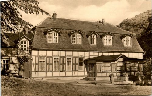 Stolberg/Harz . FDGB-Erholungsheim Waldfrieden
