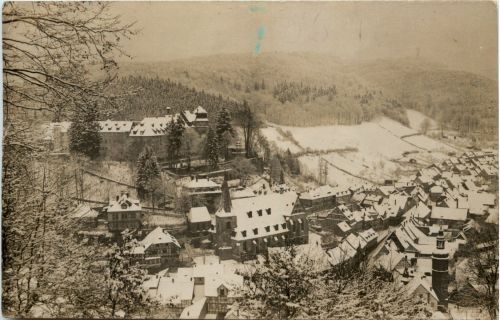 Stolberg/Harz . Luftkurort im Winter
