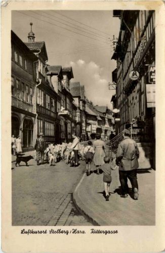 Stolberg/Harz . Rittergasse