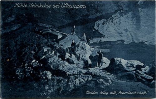 Mansfeld/Südharz - Heimkehle bei Uftrungen - Grösste Höhle Deutschlands